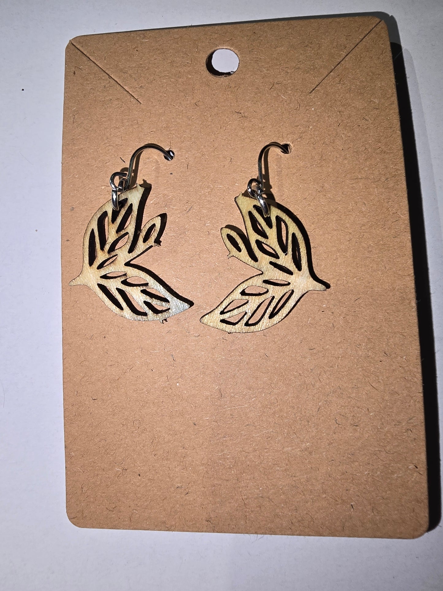 Windswept Leaf earrings