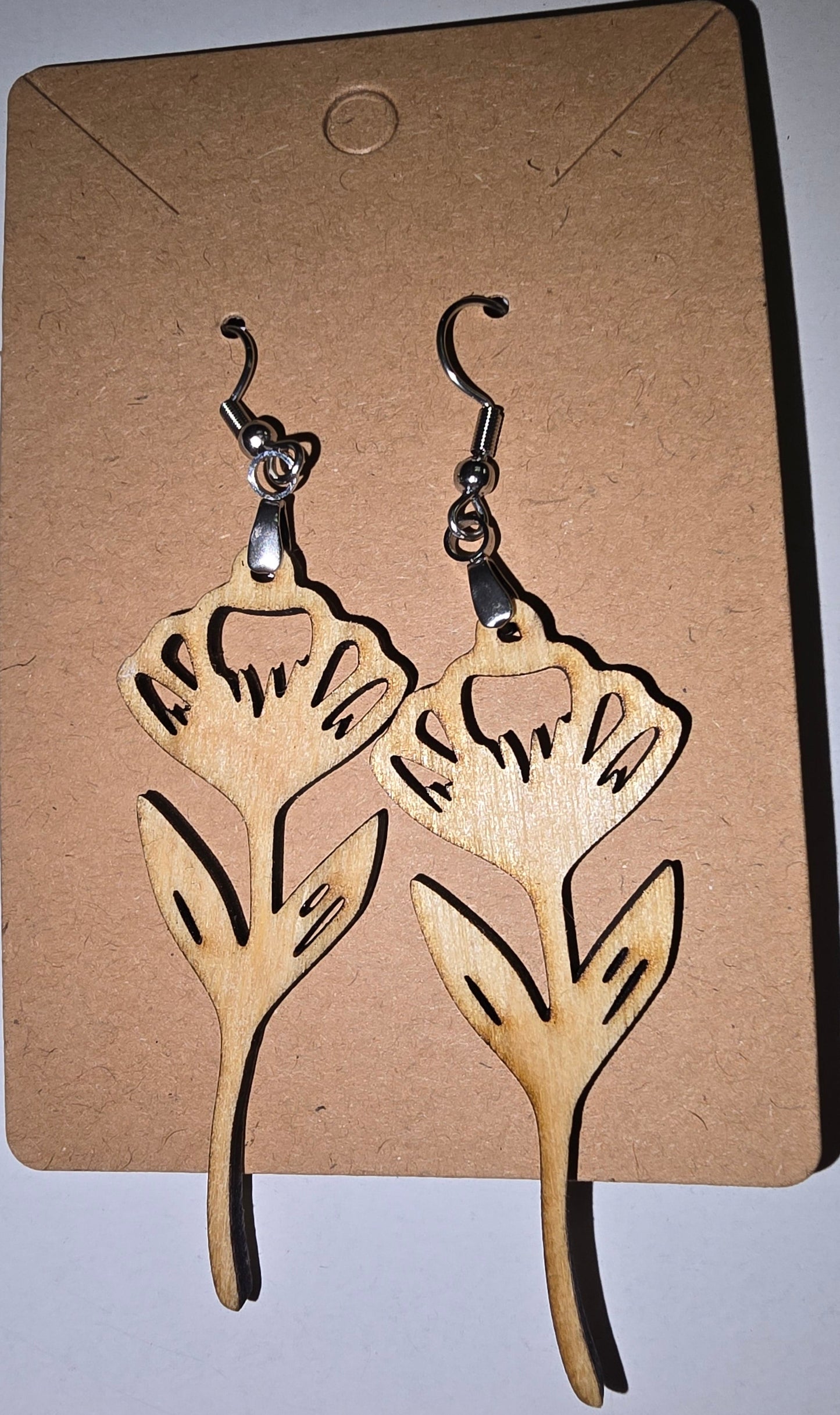 Long Stem Bloom earrings