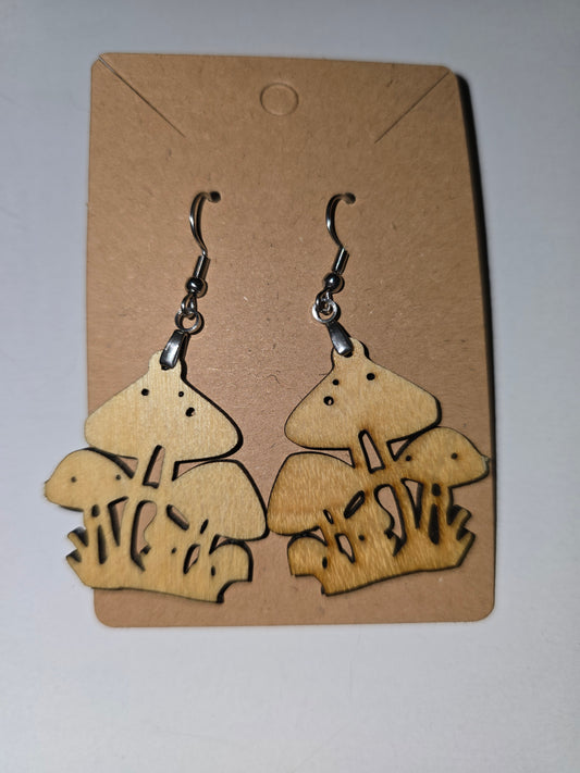 Mushroom Cluster earrings