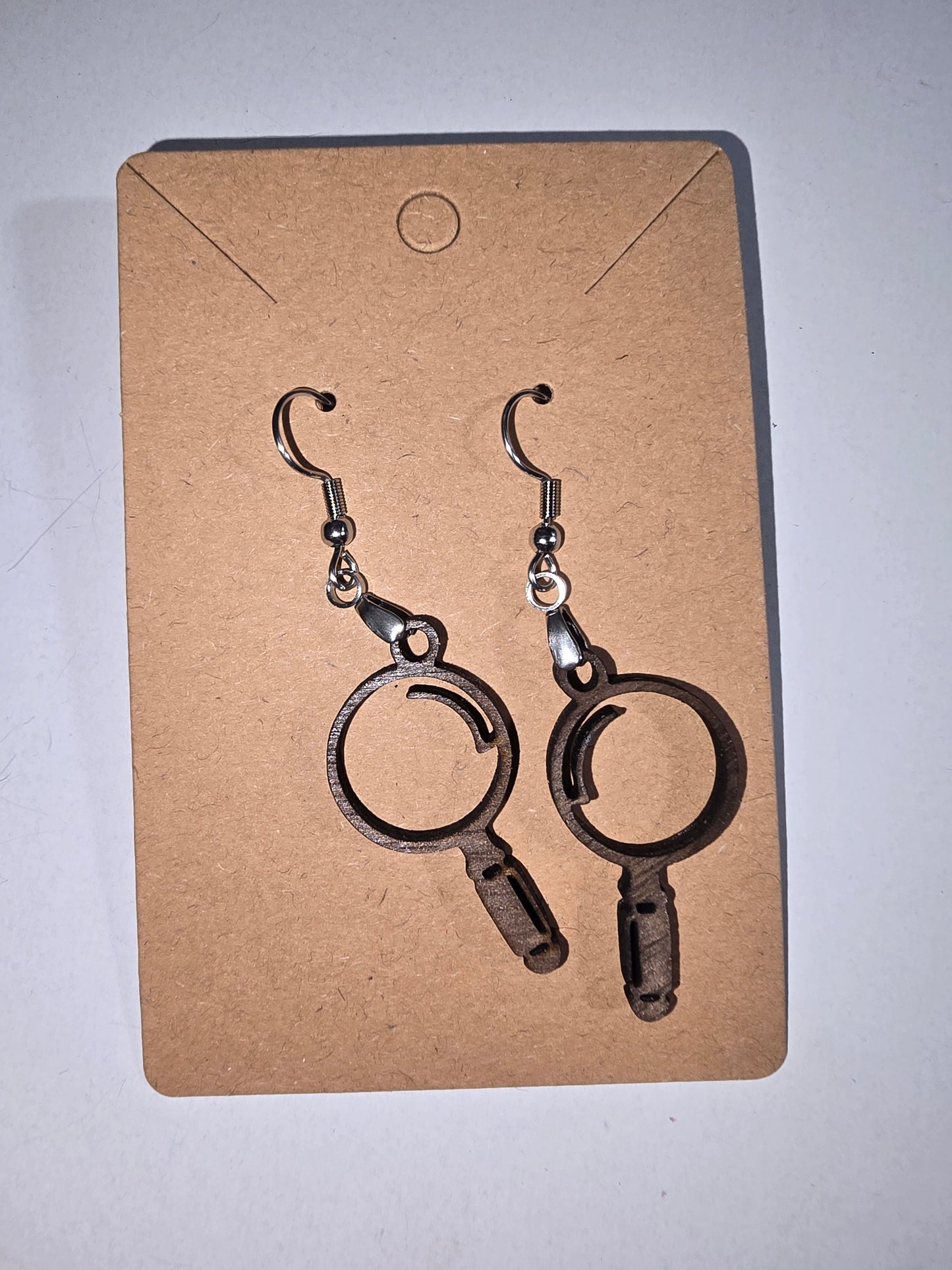 Magnifying Glass earrings