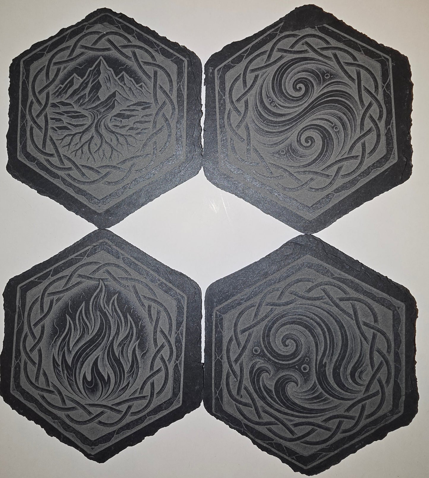 Four Elements Coasters