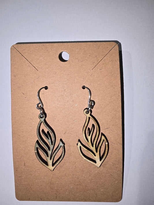 Flowing Leaf earrings