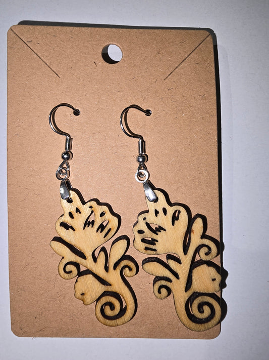 Whimsical Wildflower earrings