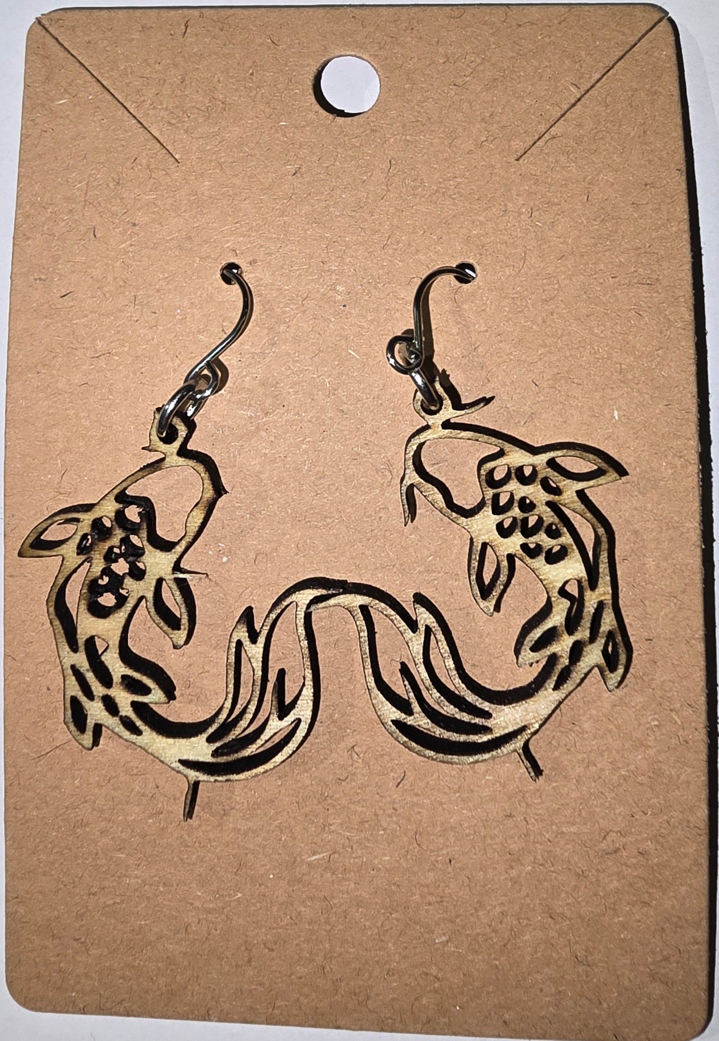 Koi earrings