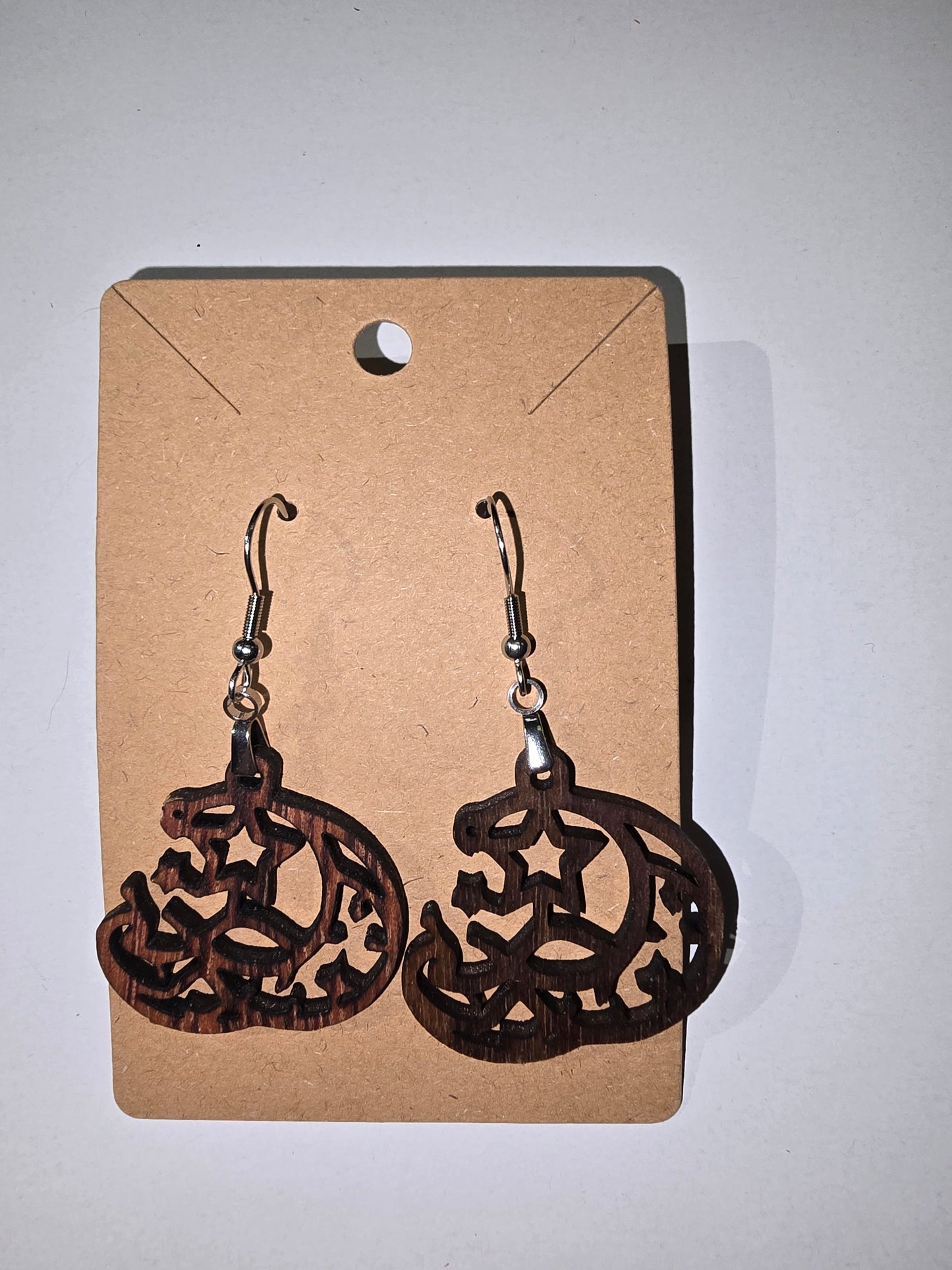 Crescent Moon and Stars earrings
