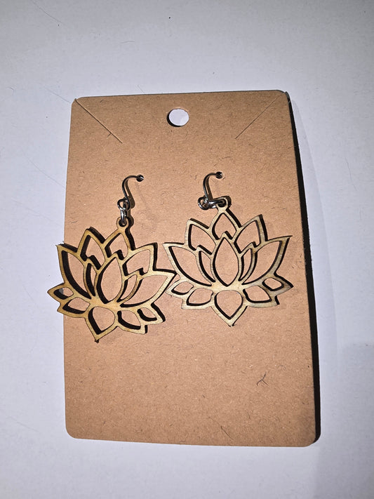 Lotus Bloom earrings