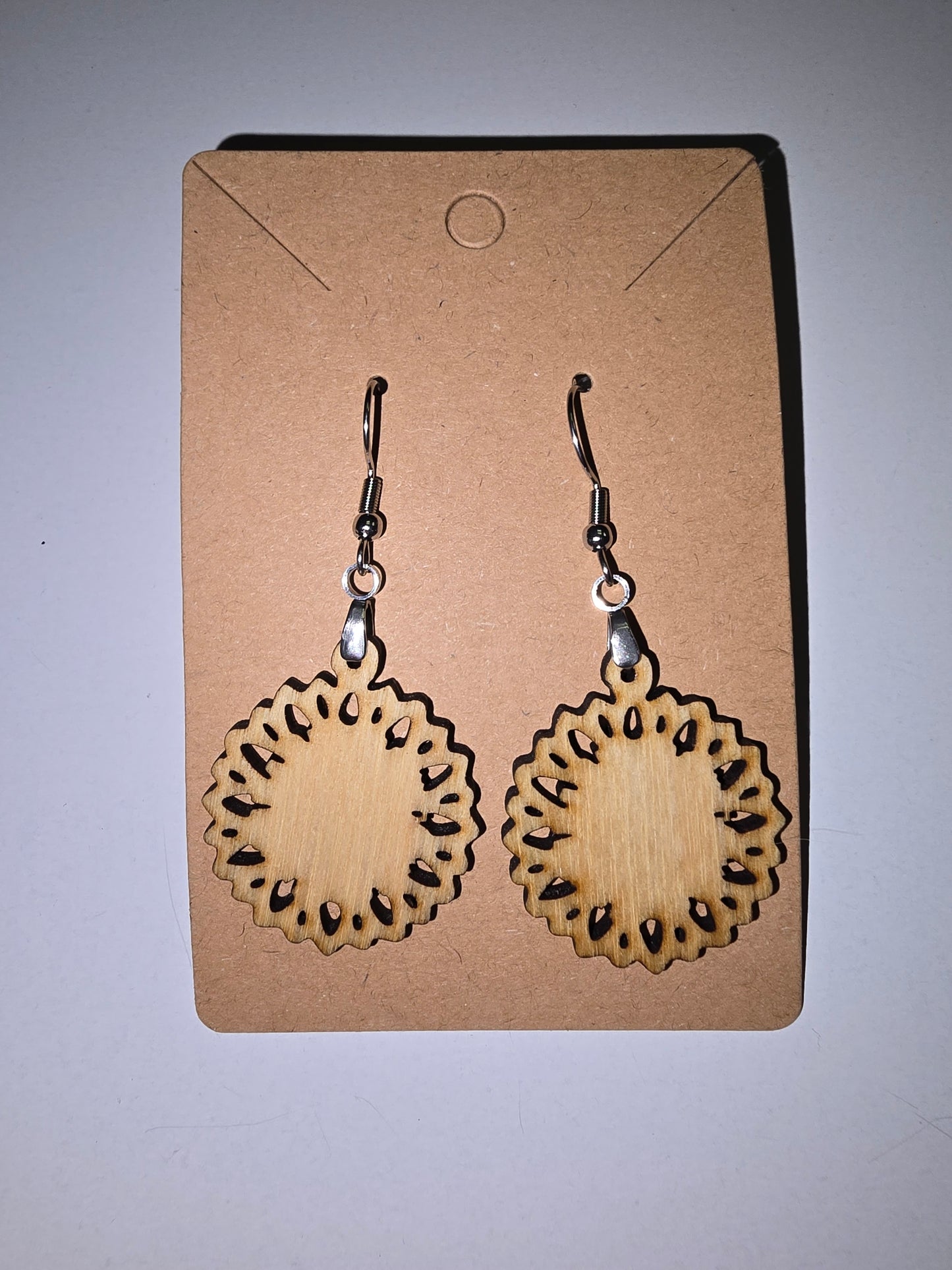 Lace Medallion earrings