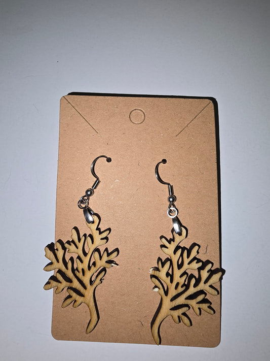 Branching Coral earrings