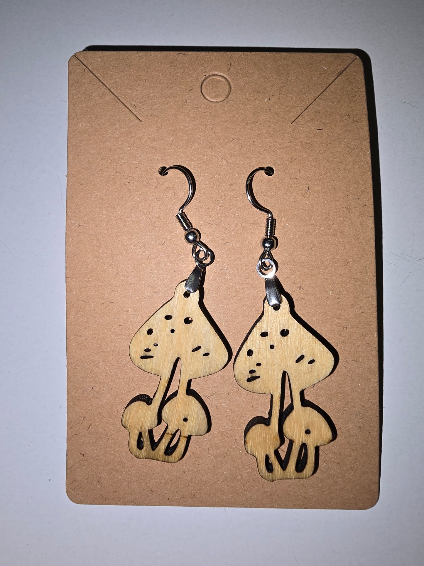 Wild Mushroom earrings