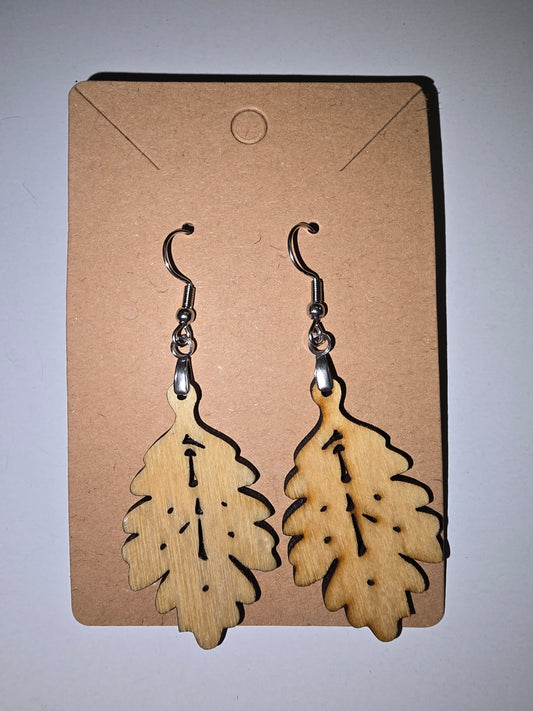 Oak Leaf earrings