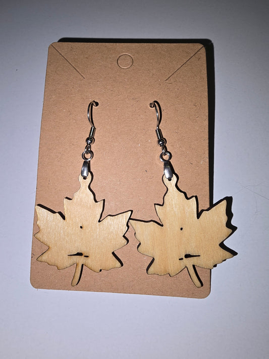 Maple Leaf earrings