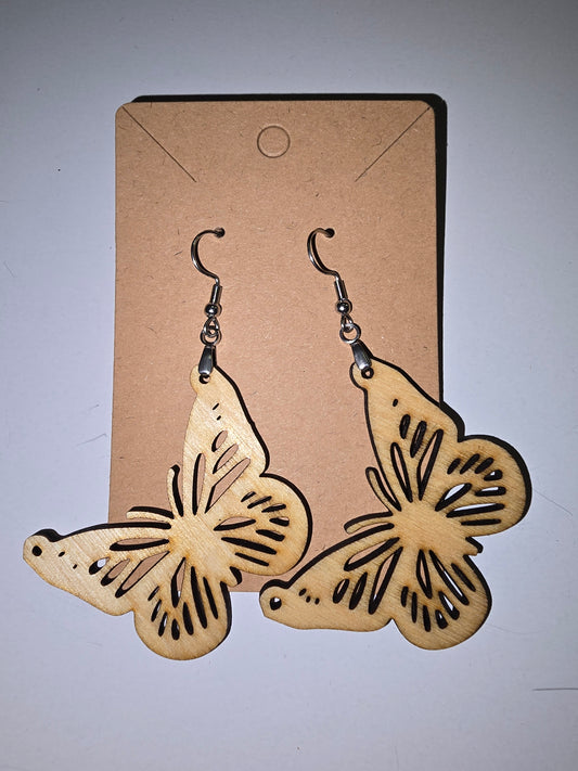 Simple Butterfly earrings