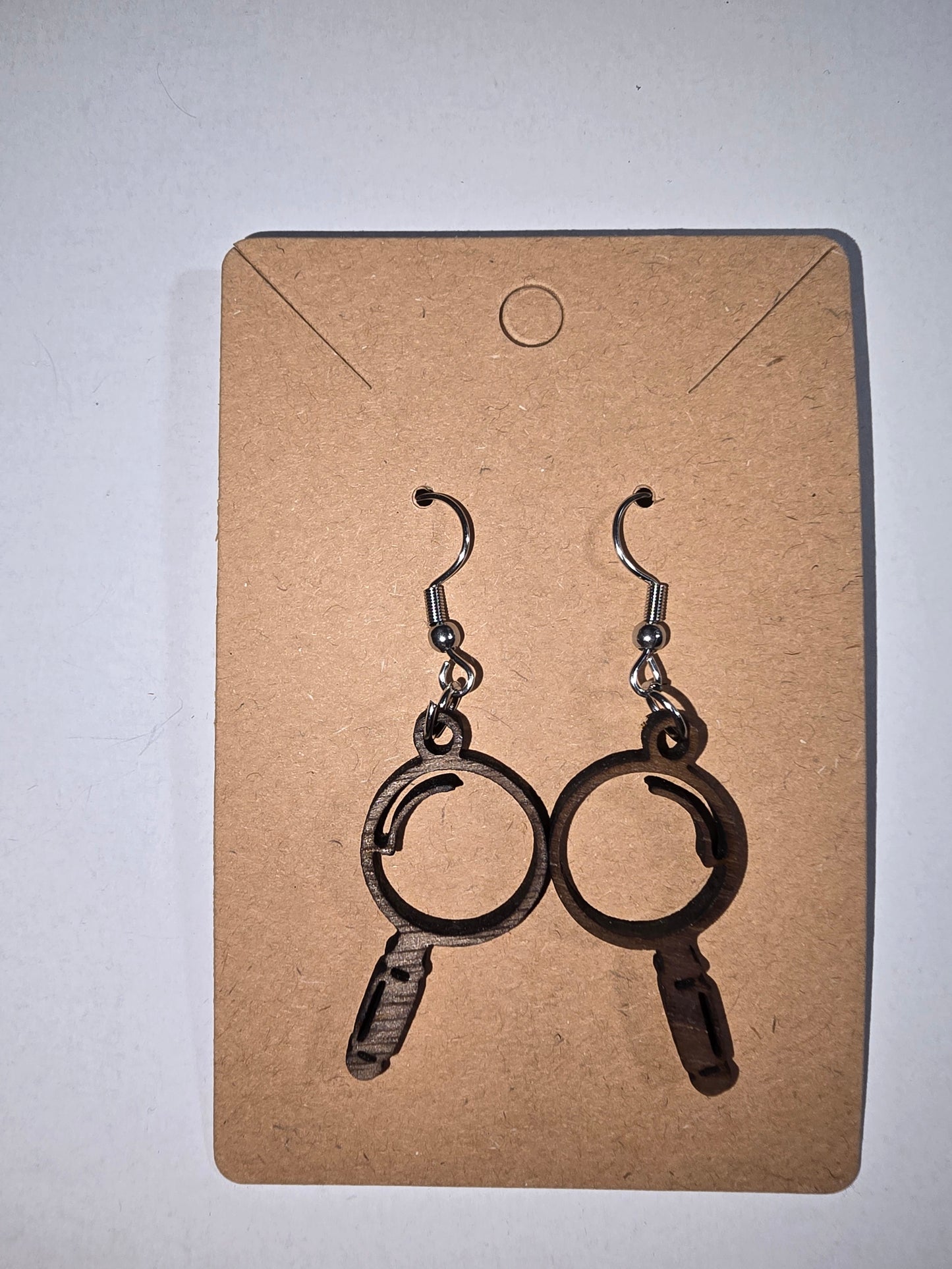 Magnifying Glass earrings