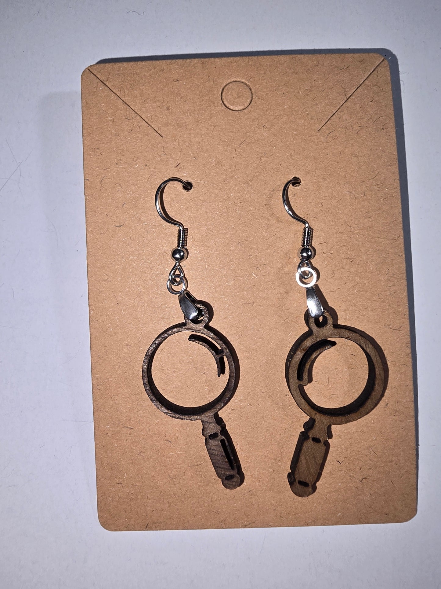 Magnifying Glass earrings