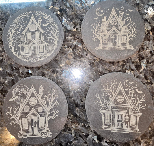 Spooky Houses Coasters