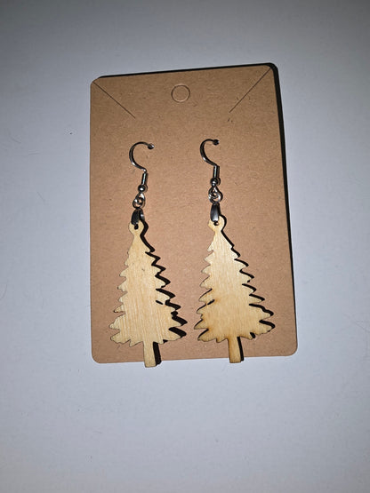 Pine Tree Earrings